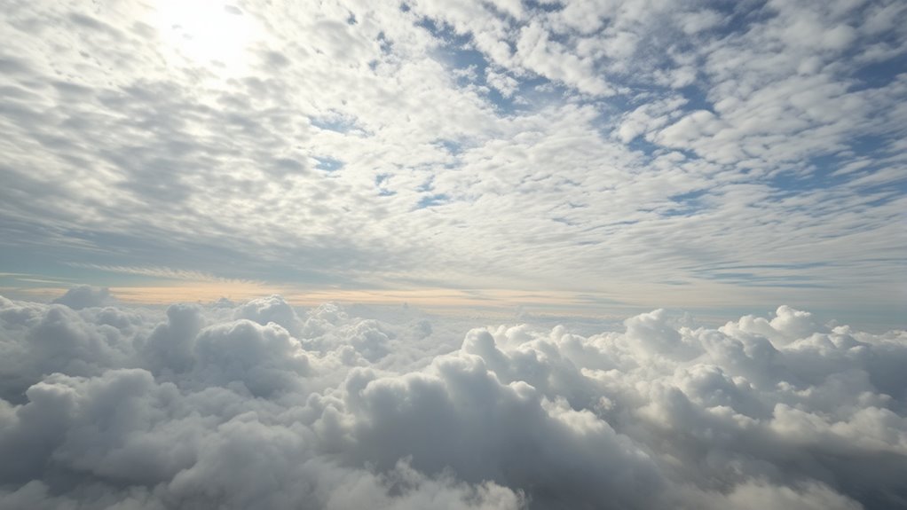 clouds symbolize emotional shifts