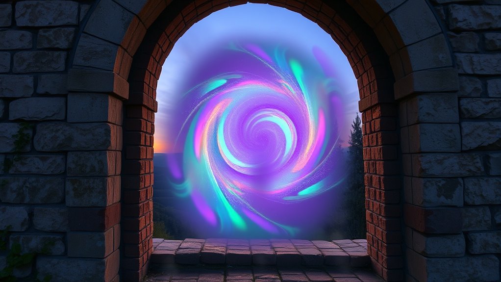 designs evoke interdimensional travel