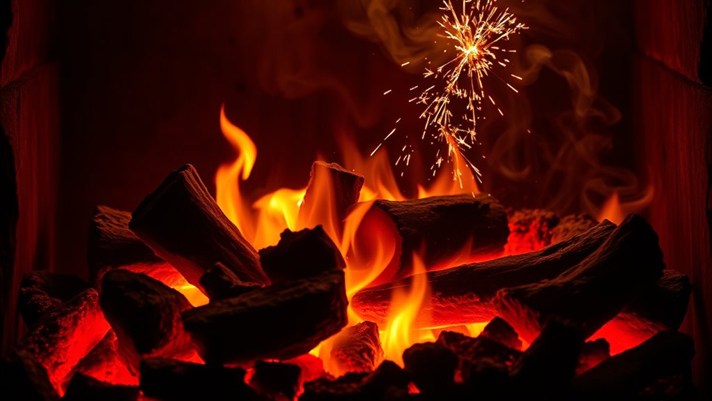 fire symbolizes emotional transformation