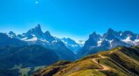 mountains symbolize goals