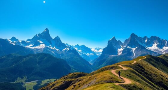 mountains symbolize goals