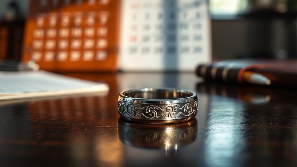 ring symbolizes commitment cycles