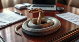 snake symbol change risk ambition