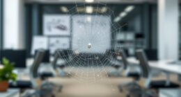 spider imagery evokes creativity and entrapment