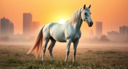 white horse symbolism in business