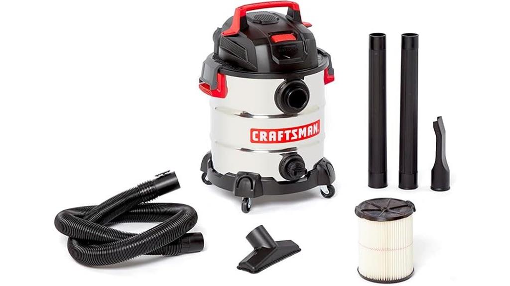 10 gallon craftsman wet vac