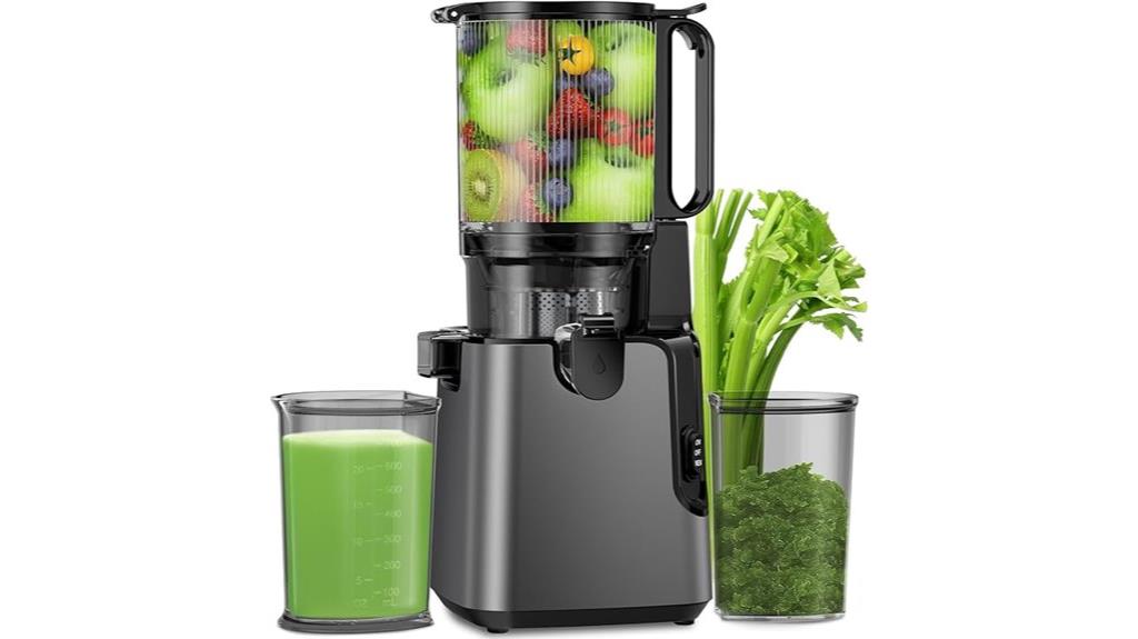 500w juicer with large feed