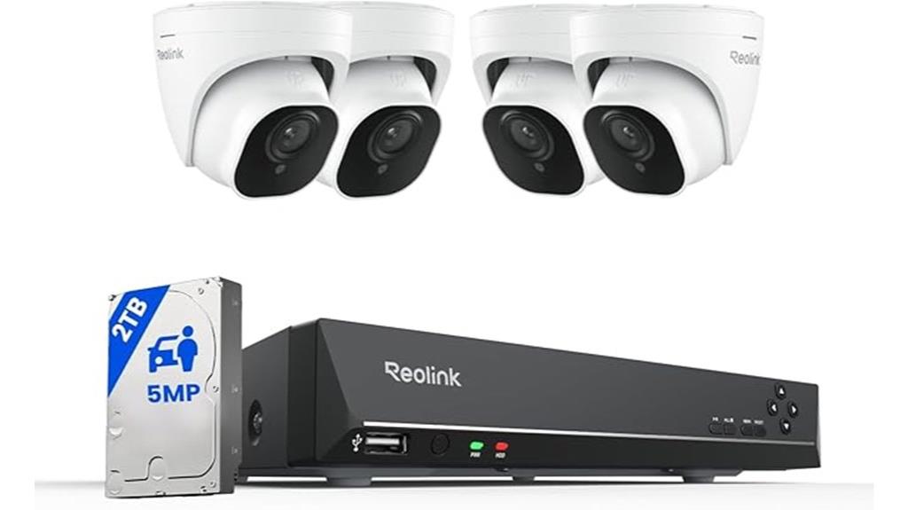 5mp 8 channel poe