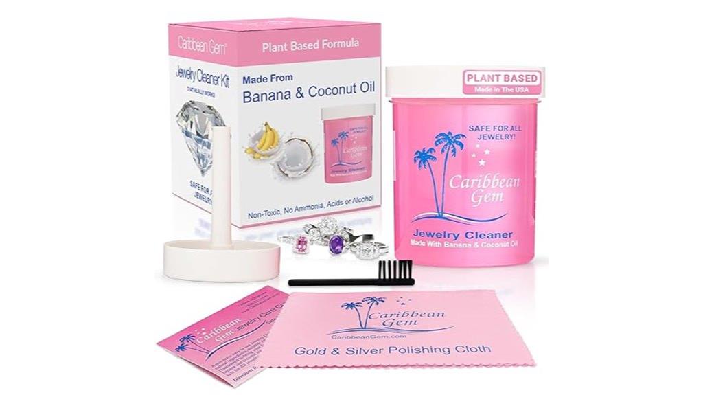 8oz jewelry cleaning set
