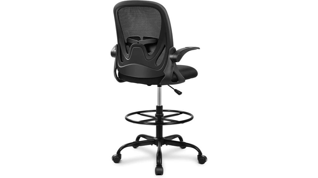 adjustable armrests and lumbar