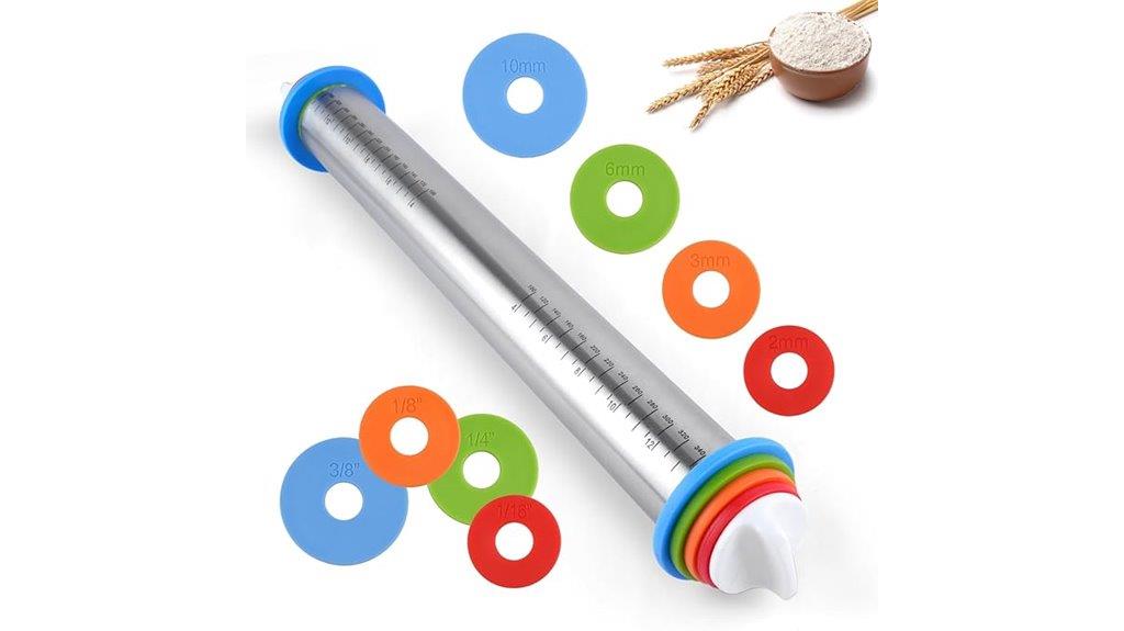 adjustable baking rolling pin