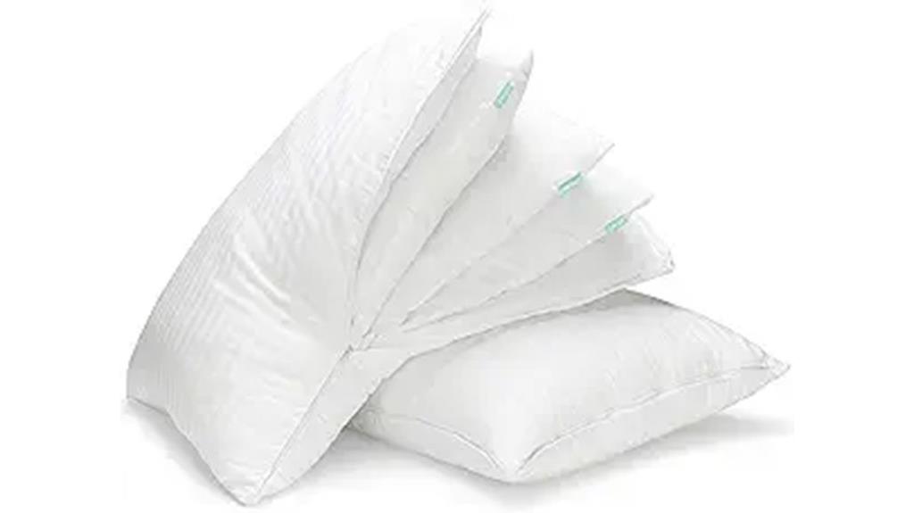 adjustable queen pillow set