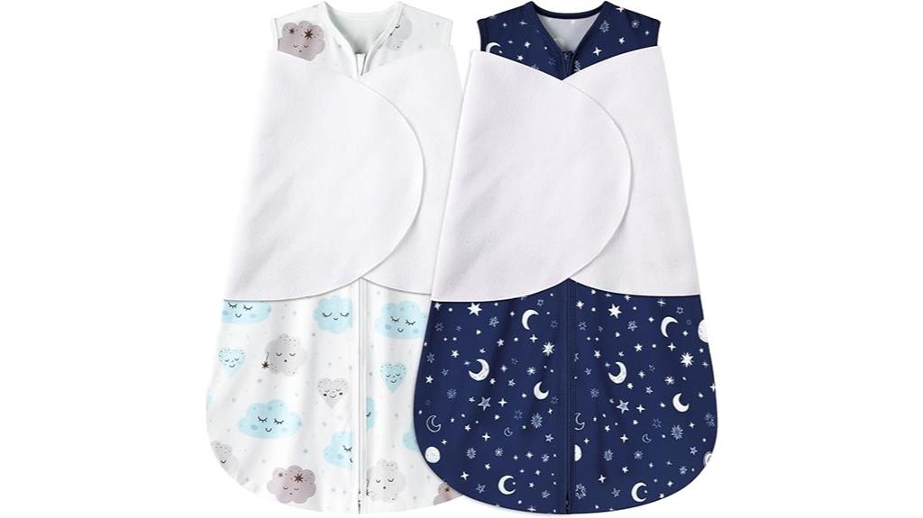 adjustable rayon cotton swaddle