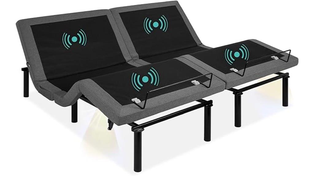 adjustable split king bed