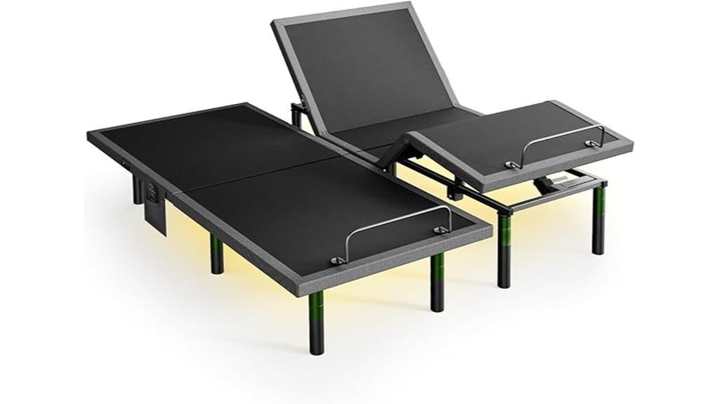 adjustable split king bed