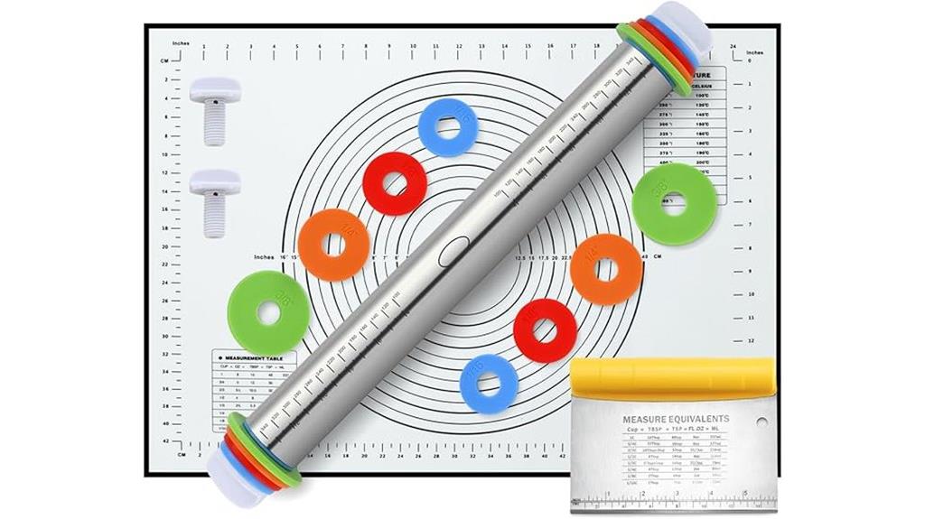 adjustable thickness rolling pins