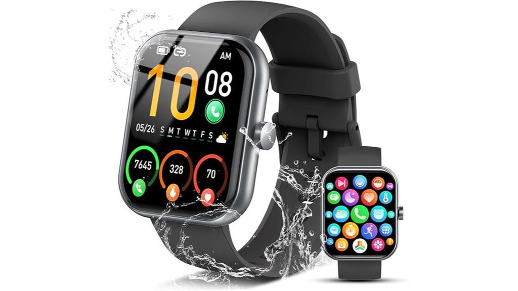 advanced waterproof fitness watch