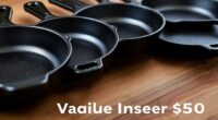 affordable durable cast iron skillets