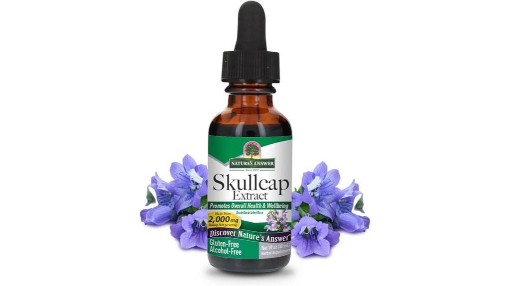 alcohol free skullcap liquid