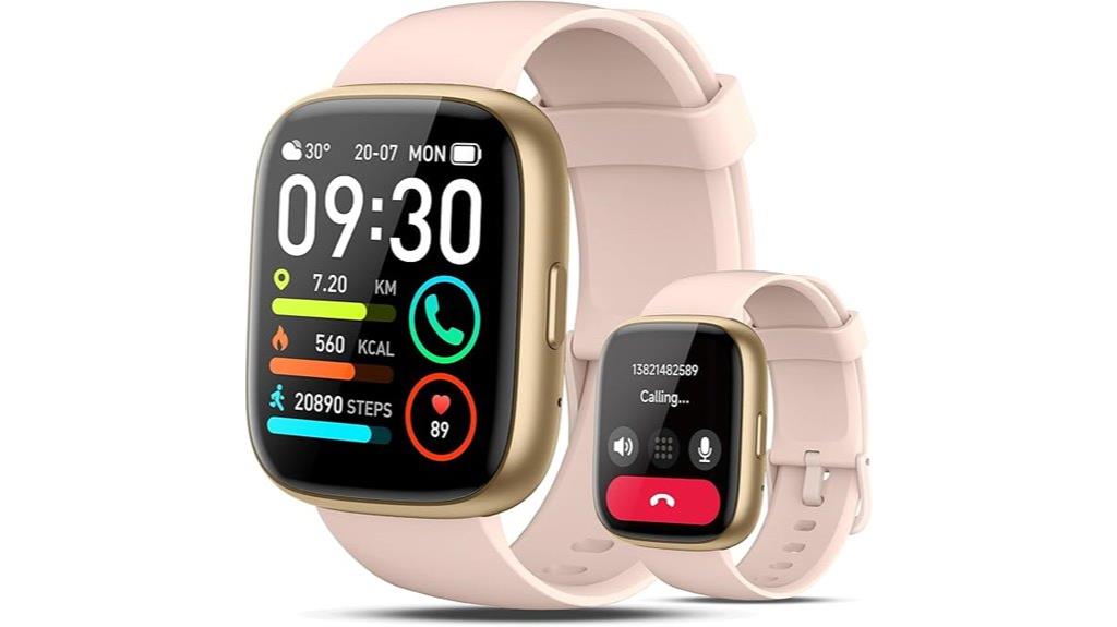 alexa enabled touchscreen fitness watch