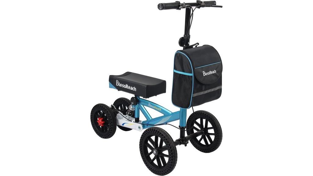 all terrain foldable knee scooter