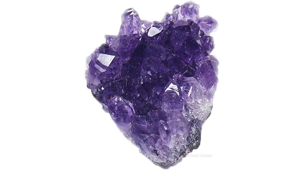 amethyst healing crystal cluster