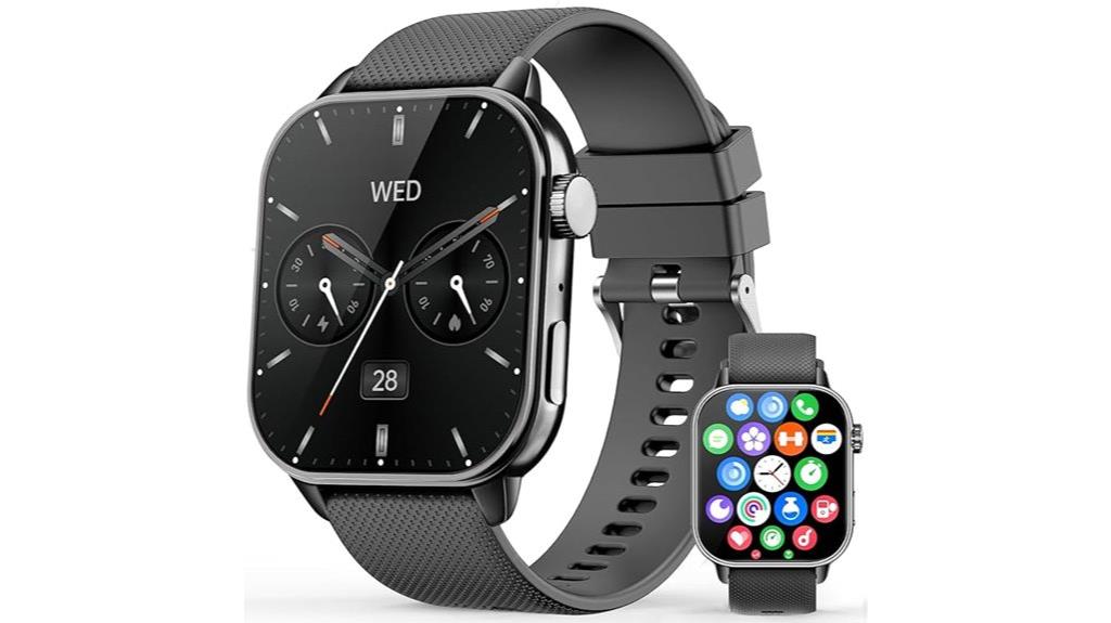 amoled fitness smartwatch features