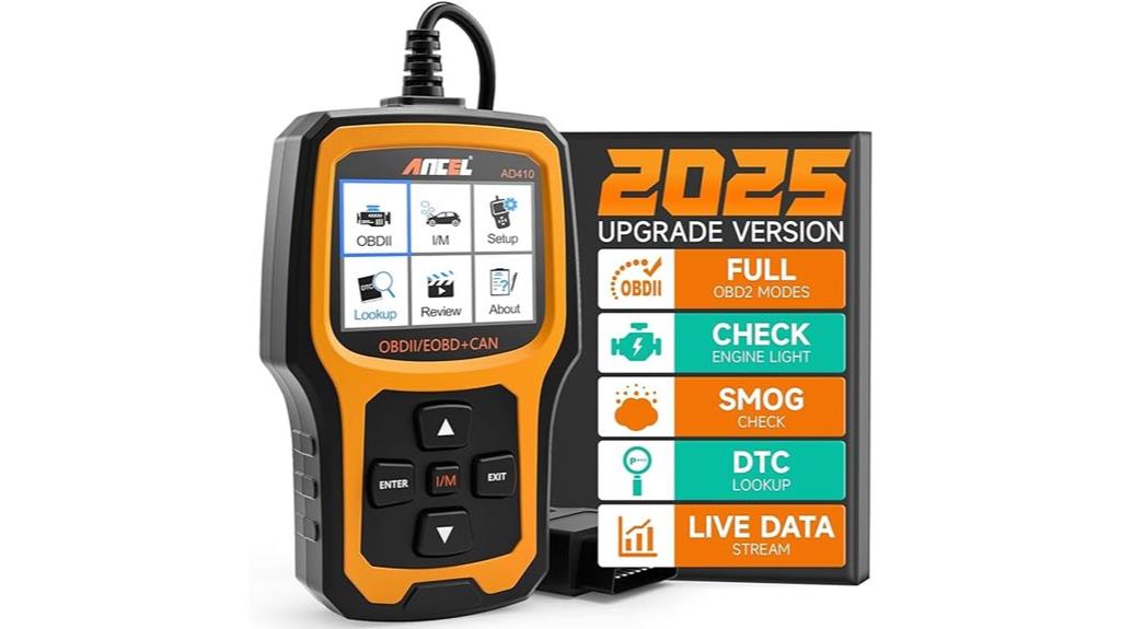 ancel ad410 diagnostic scanner