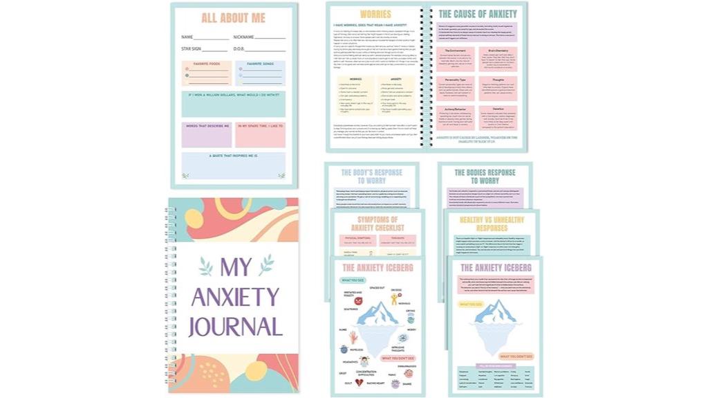 anxiety journal with prompts