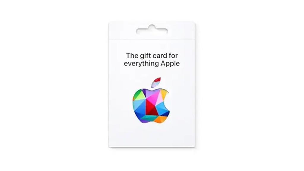 apple gift card benefits