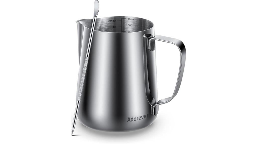 art pen milk pitcher