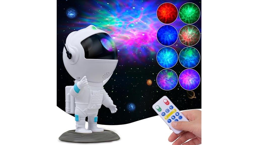 astronaut nebula galaxy projector