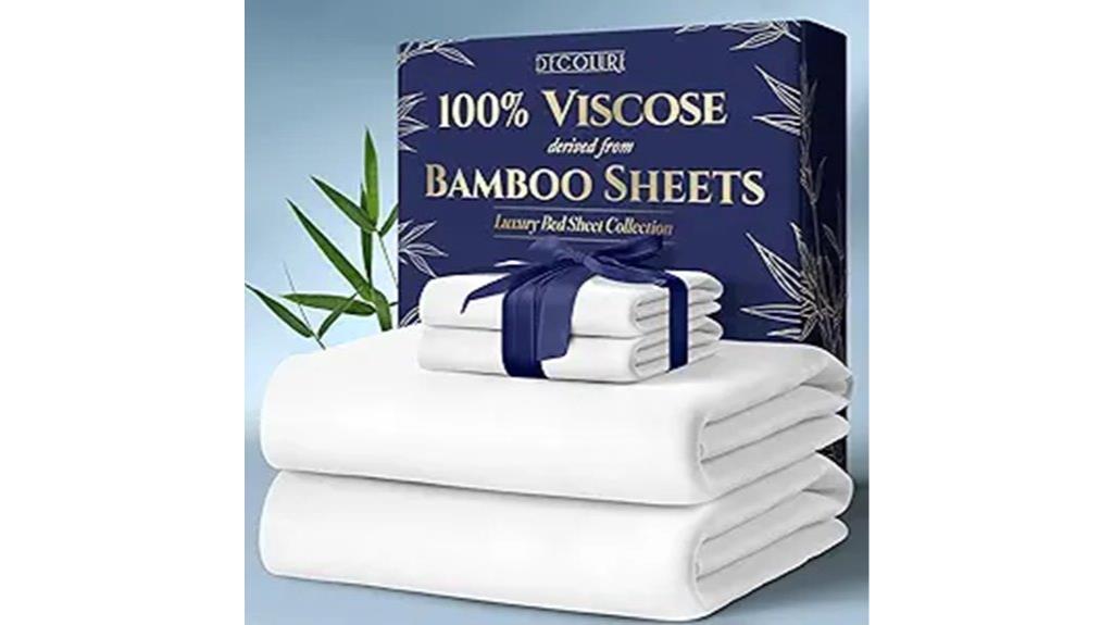 bamboo viscose king sheets