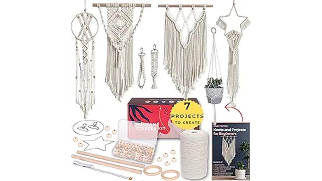 beginner macrame craft kit