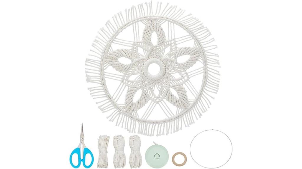 beginner macrame wall decor