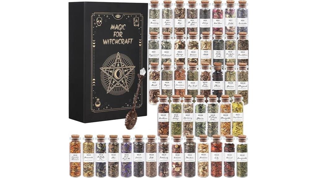 beginner witchcraft herb set
