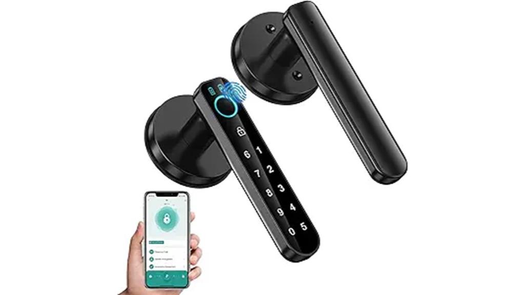 biometric and passcode lock