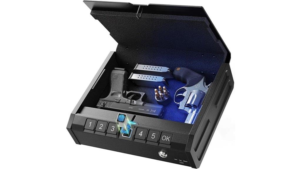 biometric gun safe