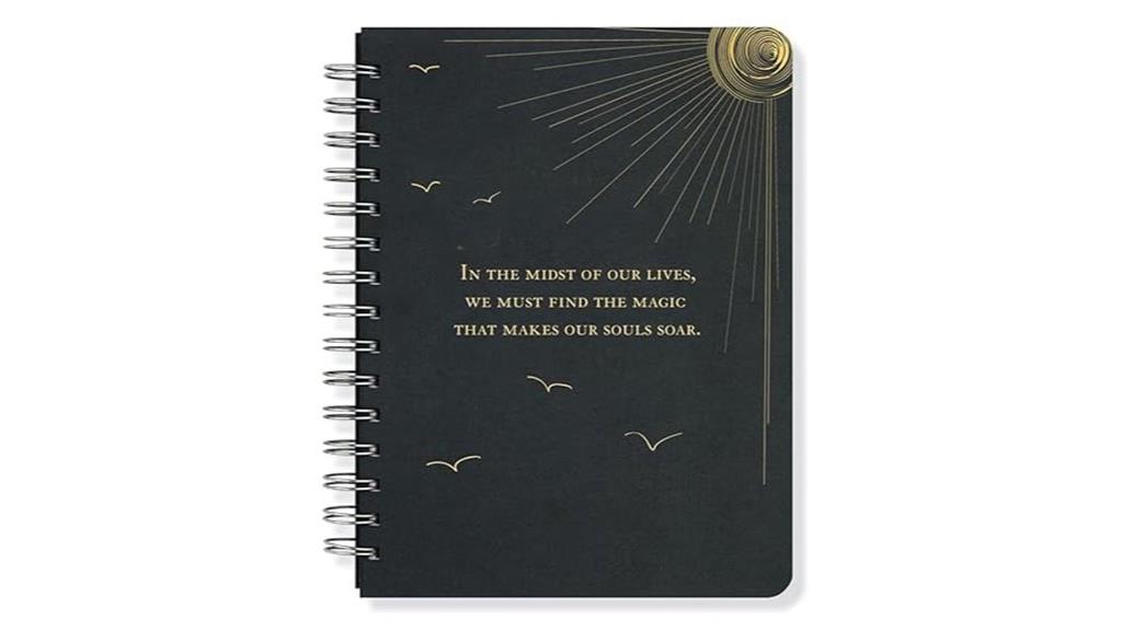 black rock journal notebook