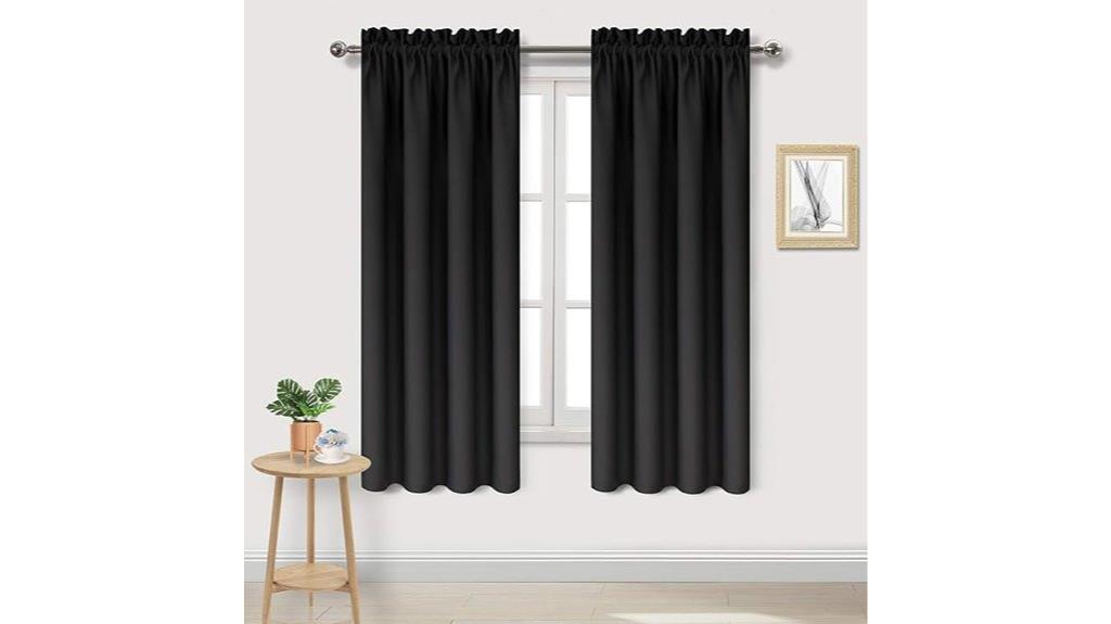blackout thermal noise curtains