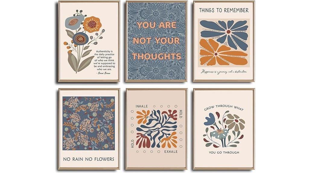 bohemian motivational psychology posters