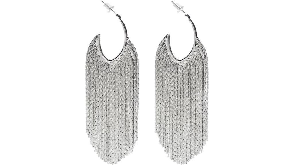 bohemian tassel dangle earrings