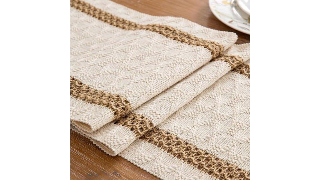 boho fall table runner