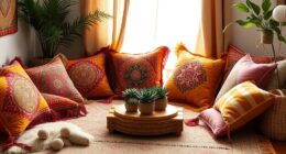 boho floor cushion styles
