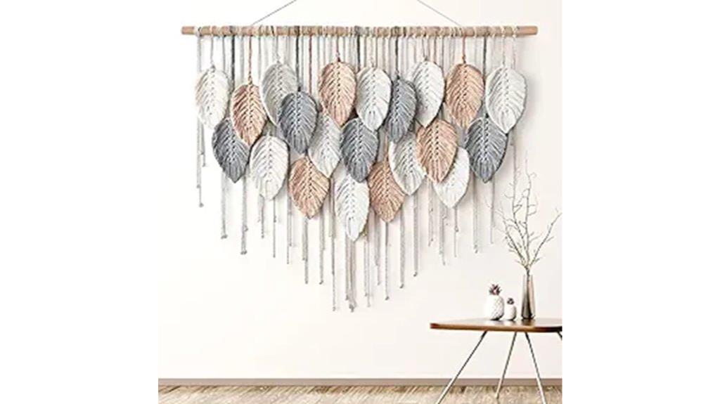 boho large macrame wall hanging