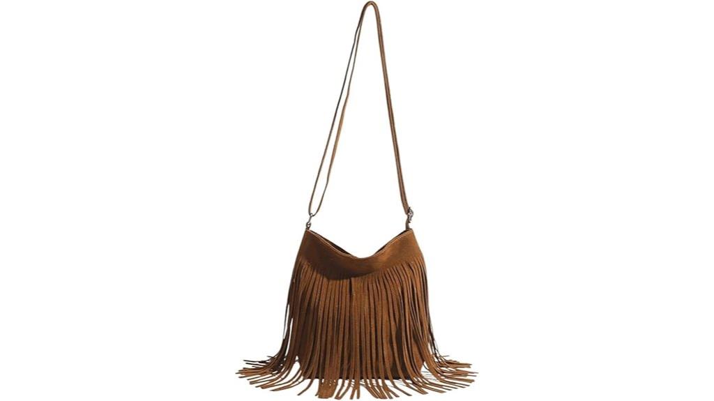 boho tassel crossbody bag