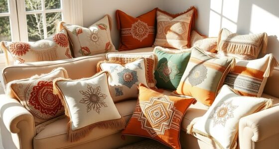 boho throw pillow covers