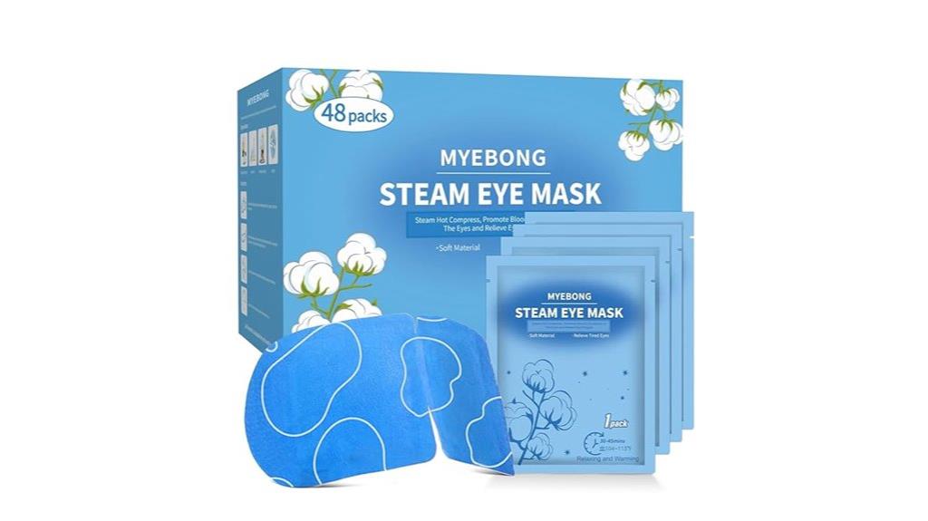 bulk pack of steam eye masks