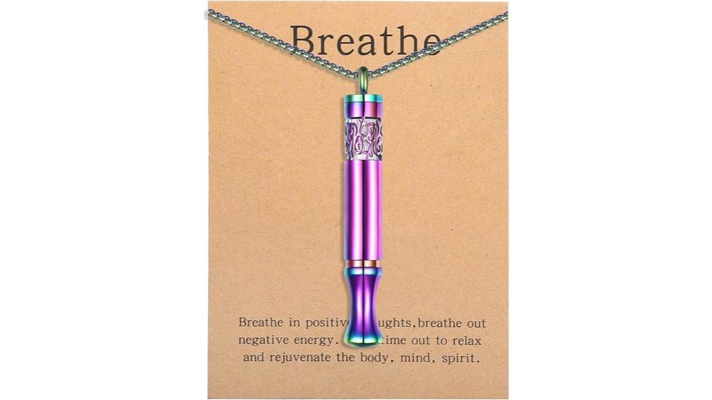 calming aromatherapy pendant