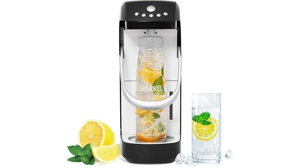 carbonated water maker system